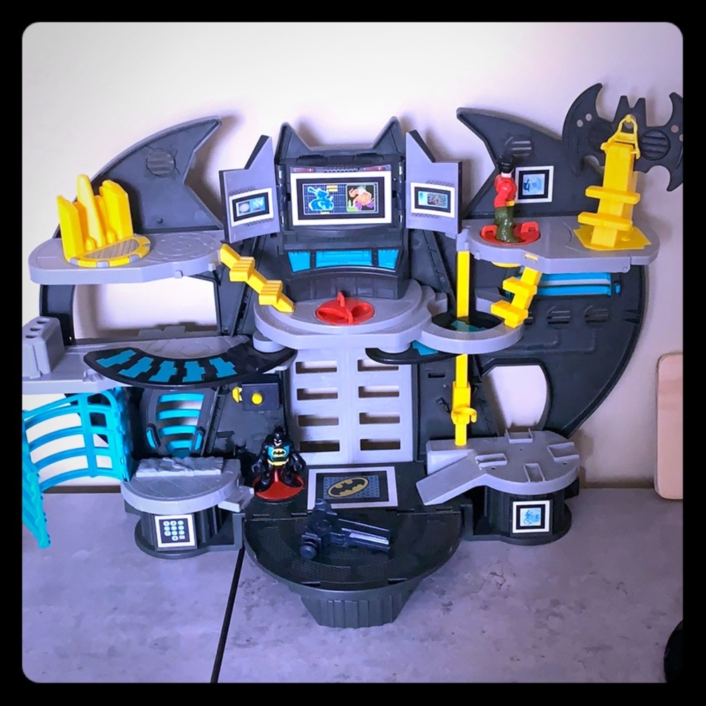 Imaginext Batman & Robin Cave Toy